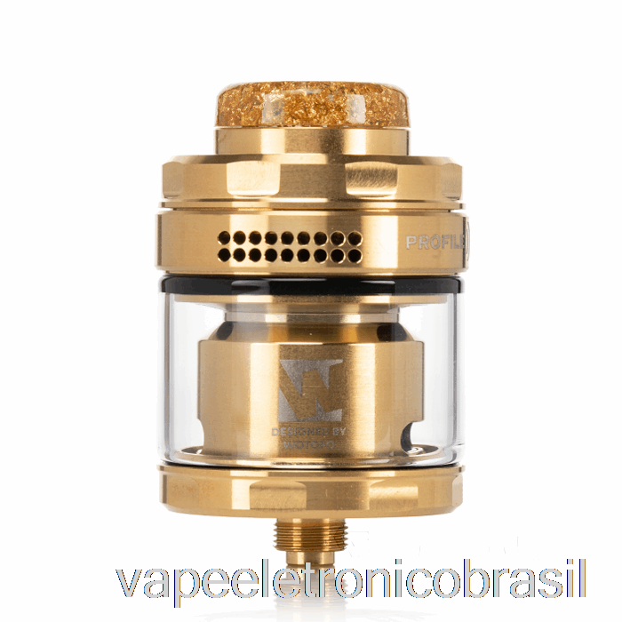 Vape Recarregável Wotofo Profile X 28mm Rta Gold